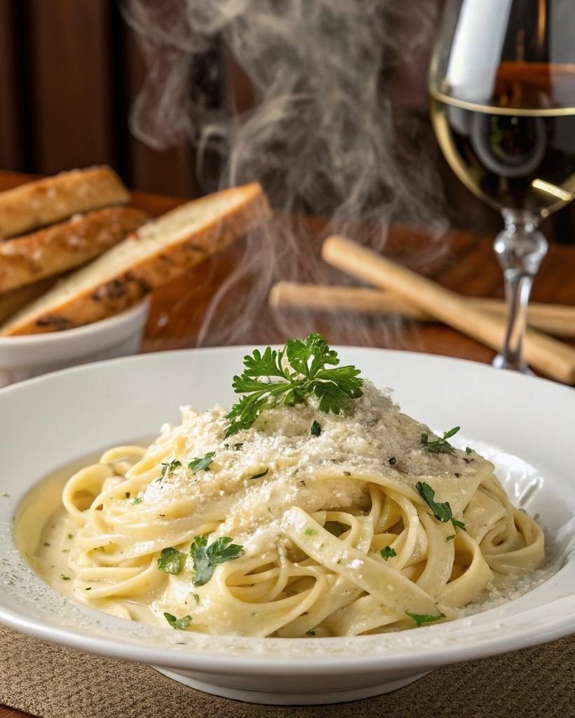 Bowl of noodles being served at the counter